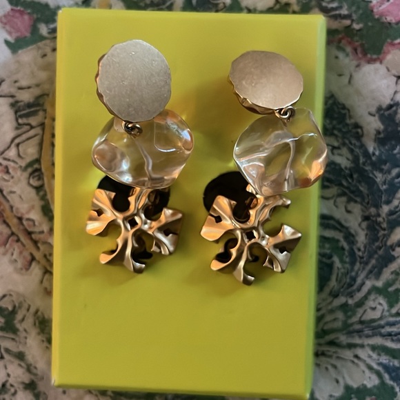 Authentic New Tory Burch Earrings - Picture 6 of 7